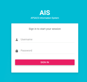 APSACS Information System Login